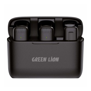 میکروفون یقه ای بی سیم گرین لاین مدل GN2WMICTYCBK رابط Type-C